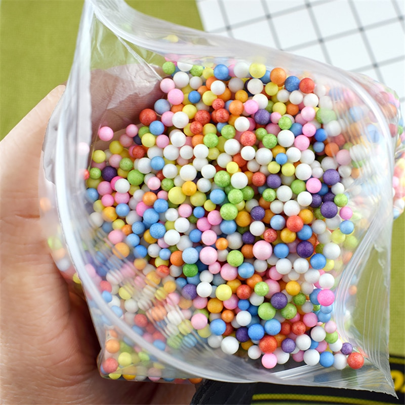 1pack  Slime Balls Small Tiny Foam Beads For Foam Filler - Image 6