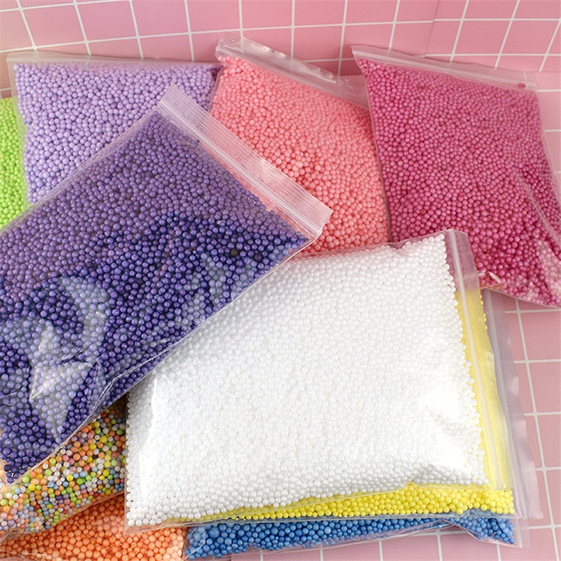 1pack  Slime Balls Small Tiny Foam Beads For Foam Filler