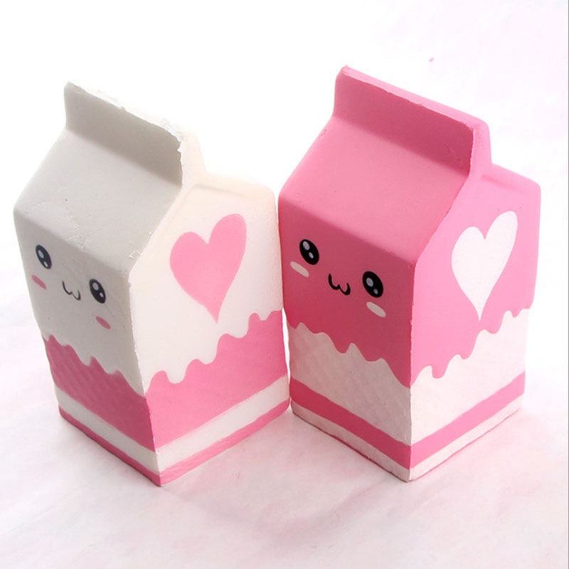 Antistress Squishy Toy Birthday Cake Milk Hamburger Cup - Image 3