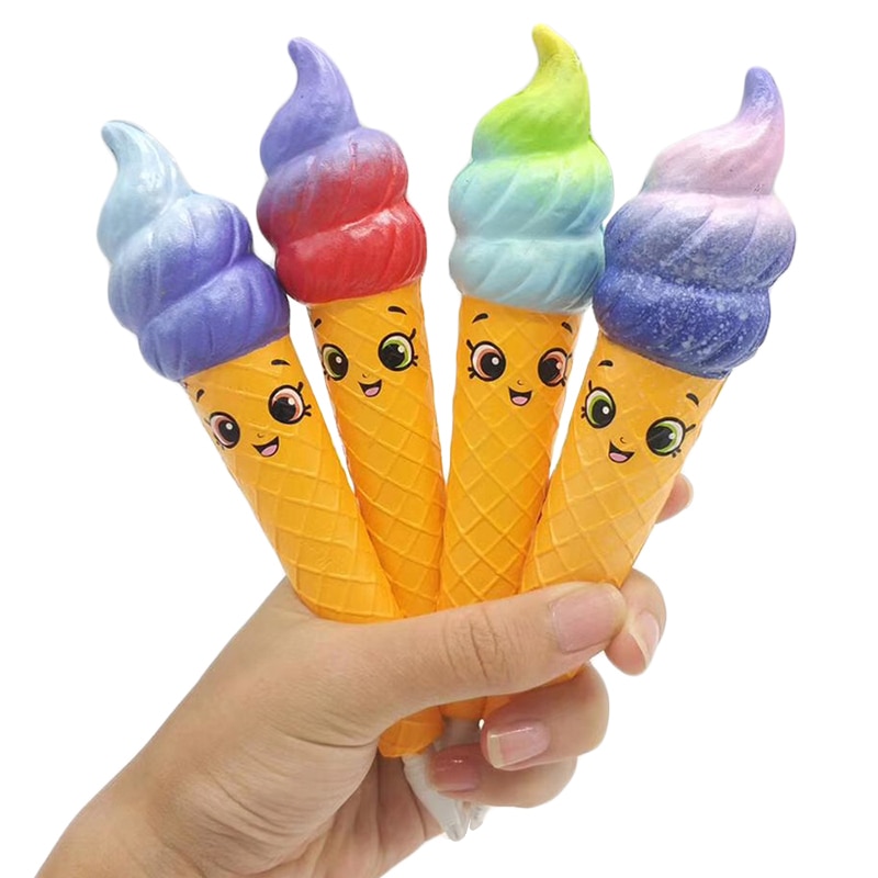 Creative Kawaii Cat Unicorn Pen Cap Squishy Slow Rising Pencil Holder Soft Squeeze Toy - Image 3