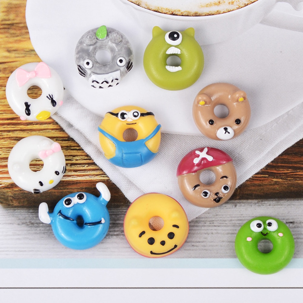 Donut Supplements Charms for Slime
