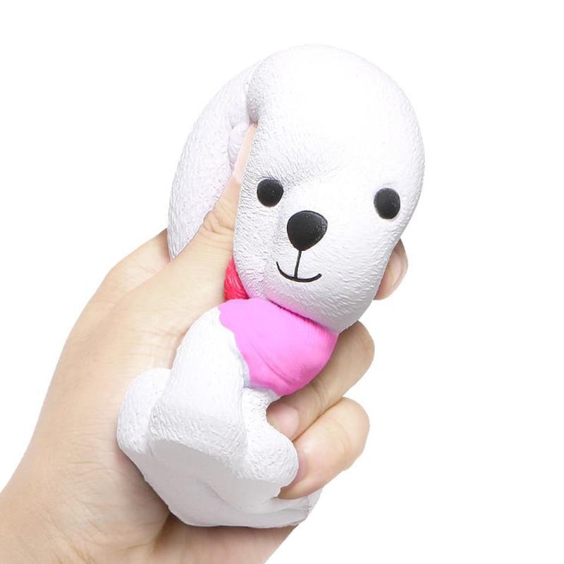 Jumbo Kawaii Scarf Dog Squishy - Image 2