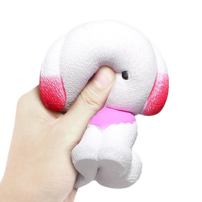 Jumbo Kawaii Scarf Dog Squishy - Image 3