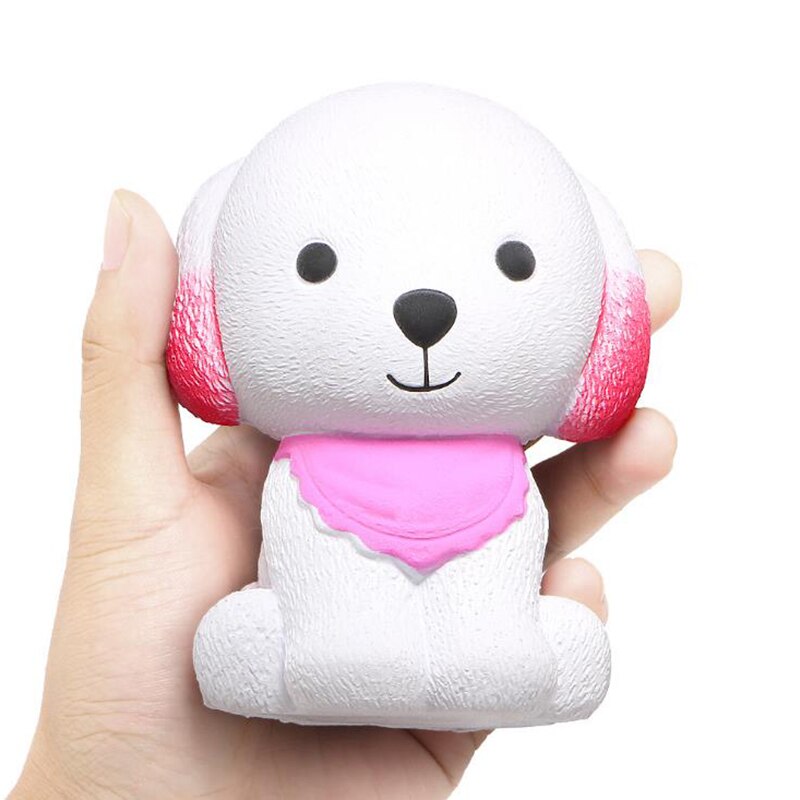 Jumbo Kawaii Scarf Dog Squishy - Image 4