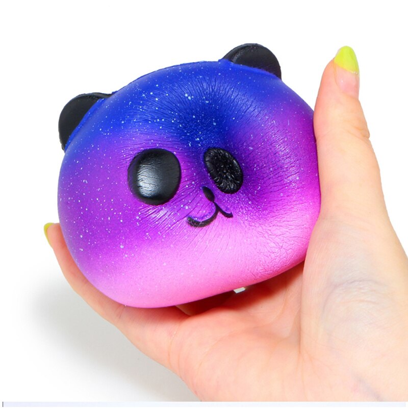 Jumbo Squishy Colorful Galaxy Panda - Image 6