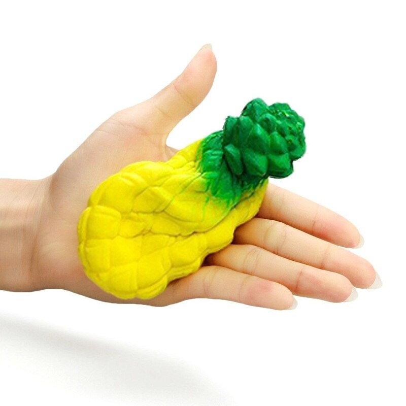 Jumbo Squishy  Kawaii Fruit Pineapple Pressure Reliever Kids Toys - Image 6