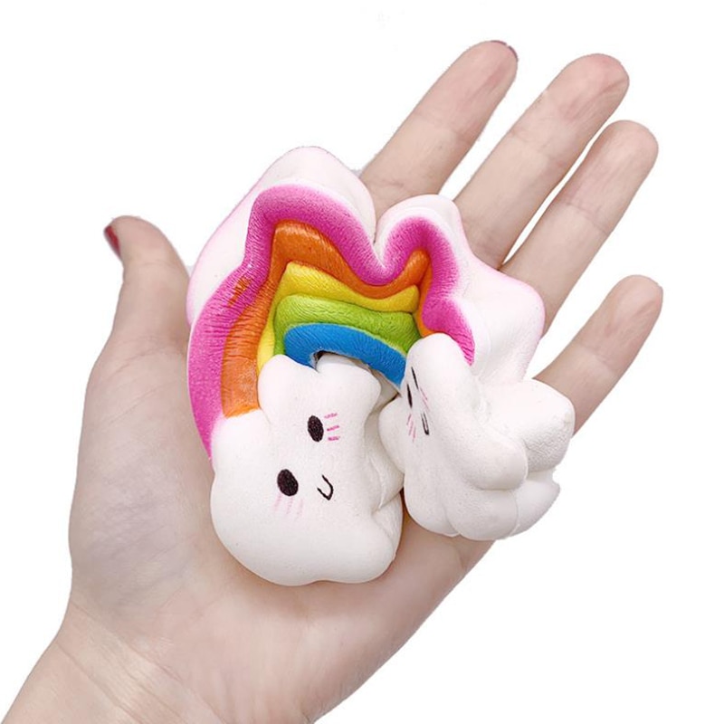 Kawaii Rainbow Smiley Soft Squishy Toys For Children - Image 5