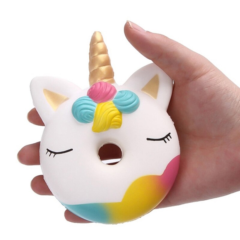 New Kawaii Unicorn Doughnut Squishy - Image 4