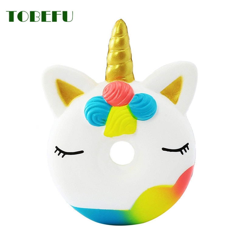 Jumbo Kawaii Donut Unicorn Squishy - Image 2