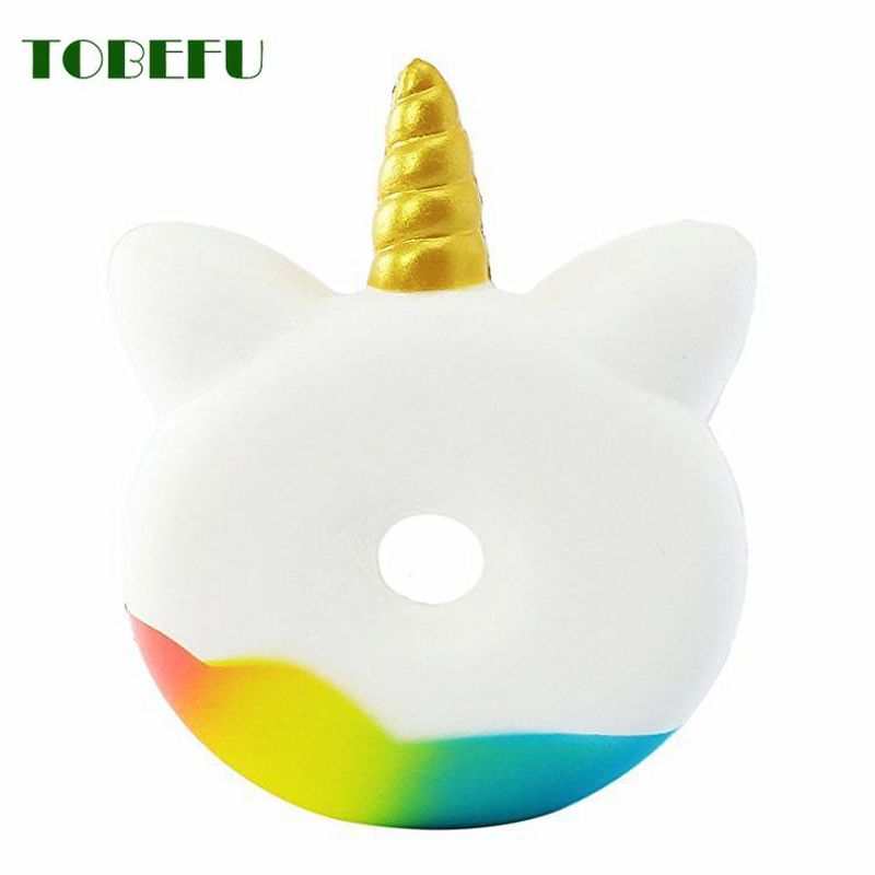Jumbo Kawaii Donut Unicorn Squishy - Image 3