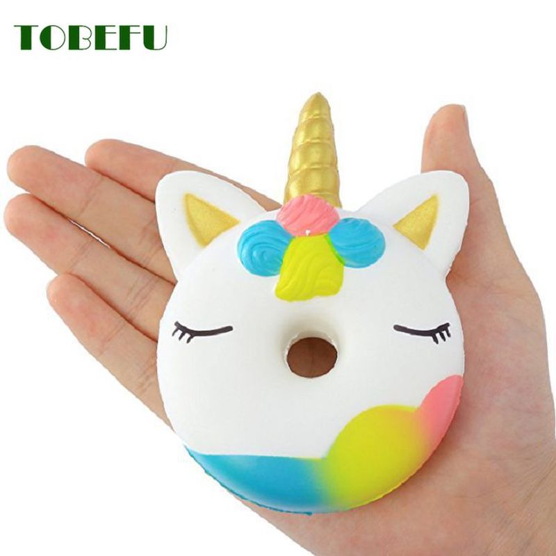 Jumbo Kawaii Donut Unicorn Squishy - Image 6