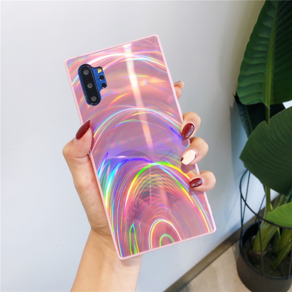 3D Rainbow Phone Cases For Samsung Galaxy S20 FE S10 S8 S9 Note 20 Ultra 10 Plus A51 A71 A10 A20 A30 A50 A70 A21S Case Cover
