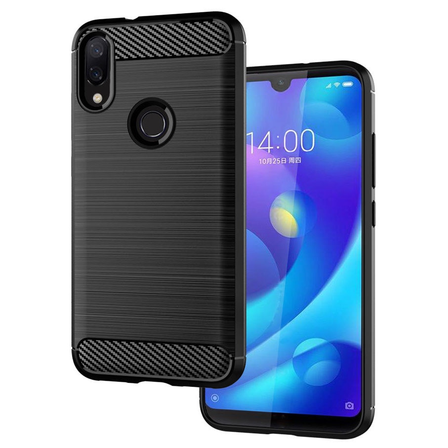 Case For xiaomi Mi Play Case Xiaomi MiPlay Cases Silicone TPU Bumper Shockproof Carbon Cover