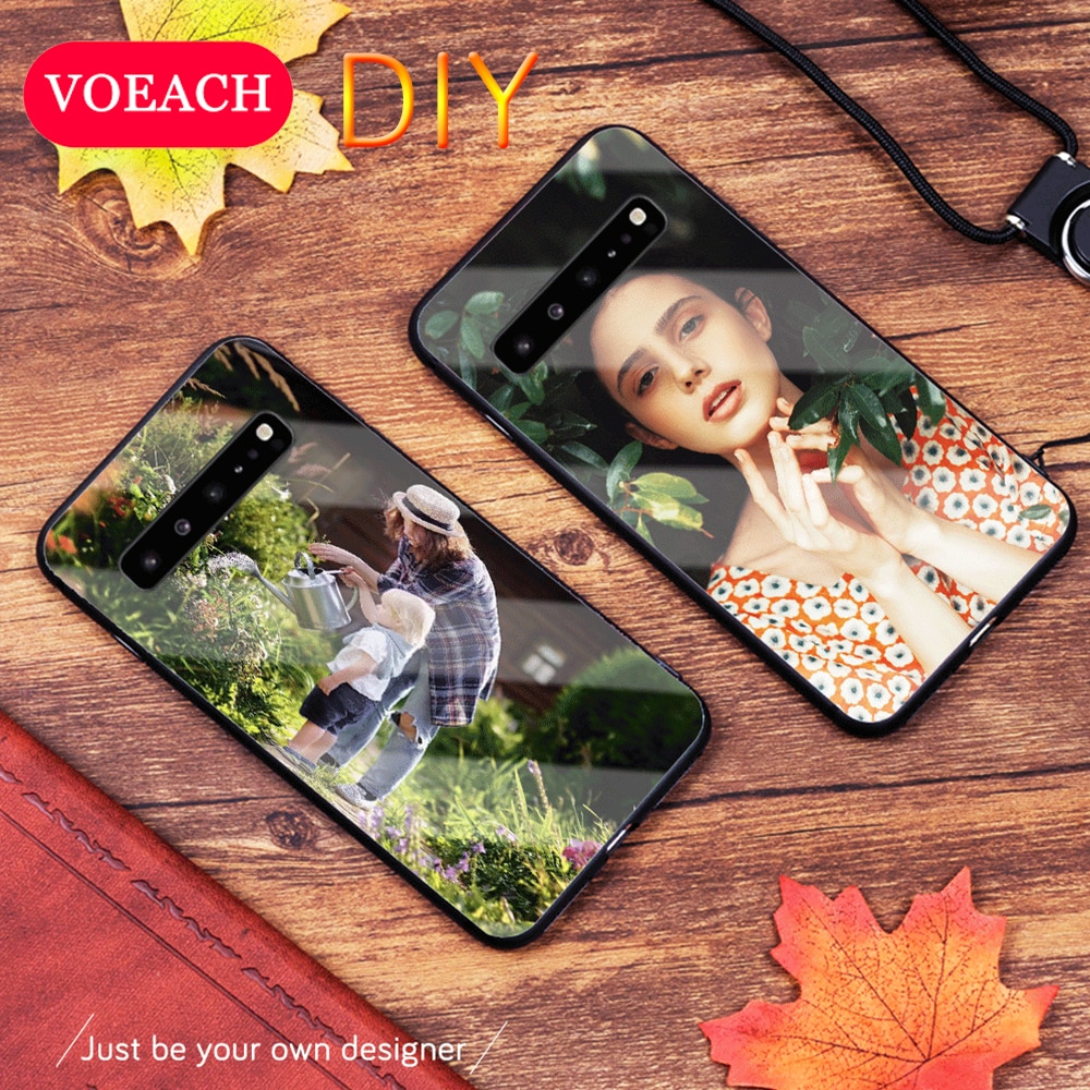 Custom Personalized Phone Case For Samsung Galaxy S20 S10 S9 Note 10 Plus A70 A50 A40 A10 A6 M20 Cover Customized Picture Photo