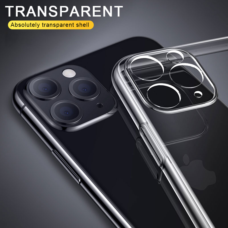 Lens Protection Clear Phone Case For iPhone 11 7 Case Silicone Soft Cover For iPhone 11 Pro XS Max X 8 7 6s Plus 5 SE 12 XR Case - Image 3
