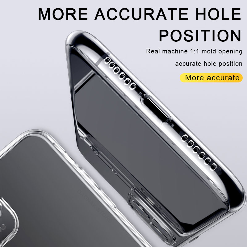 Lens Protection Clear Phone Case For iPhone 11 7 Case Silicone Soft Cover For iPhone 11 Pro XS Max X 8 7 6s Plus 5 SE 12 XR Case - Image 4
