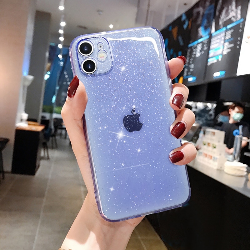 Luxury Candy Transparent Phone Case For iphone 11 12 mini Pro Max XS X XR 7 8 plus SE 2020 Soft Silicone Shockproof Cases Cover - Image 5