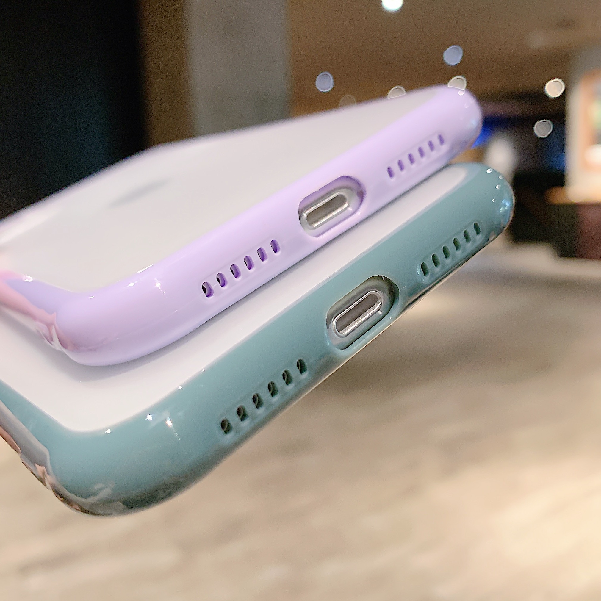 Transparent Phone Case For iPhone 12 11 Pro X Xs MAX XR 6 6s 7 8 Plus Camera Protection Candy Color Cover Case - Image 4