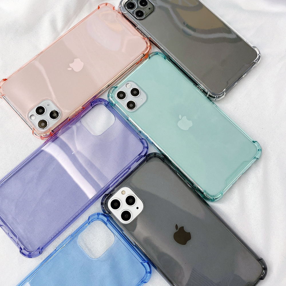 Transparent Shockproof Case for iPhone 12 mini 11 Pro Max XS XR X 6S 7 8 Plus Clear Anti-knock Phone Shell Soft TPU Back Cover - Image 6