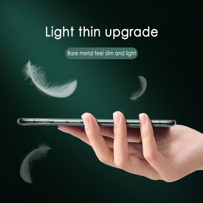 Ultra Thin Clear Phone Case For iPhone 11 7 Case Silicone Soft Back Cover For iPhone 11 12 Pro XS Max X 8 7 6s Plus 5 SE XR Case - Image 4