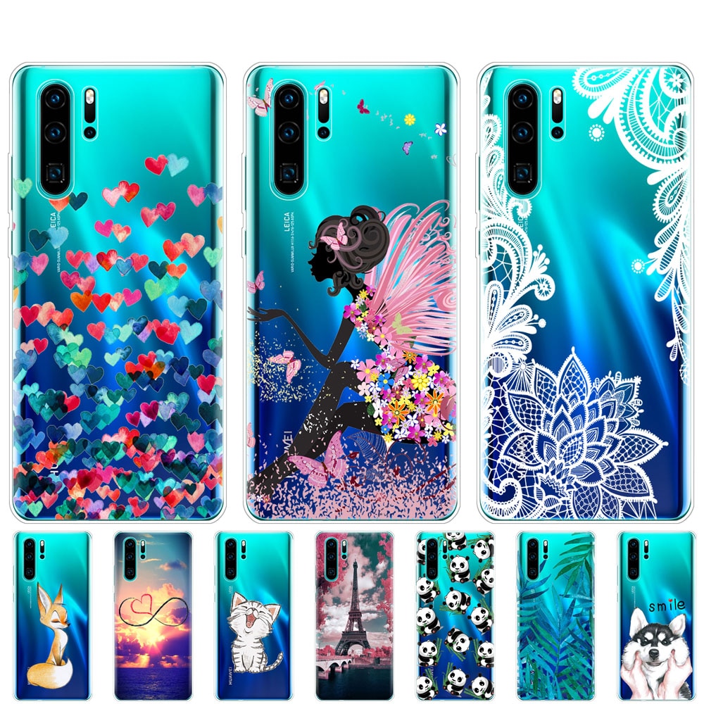 case for Huawei P30 Pro Case Silicone TPU Phone Back Cover On for Huawei P30 Pro VOG-L29 ELE-L29 P 30 Lite coque bumper