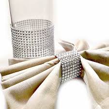 Napkins and napkins rings